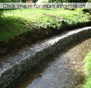 small gabion erosion walls