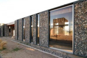 gabion modern veneer cladding